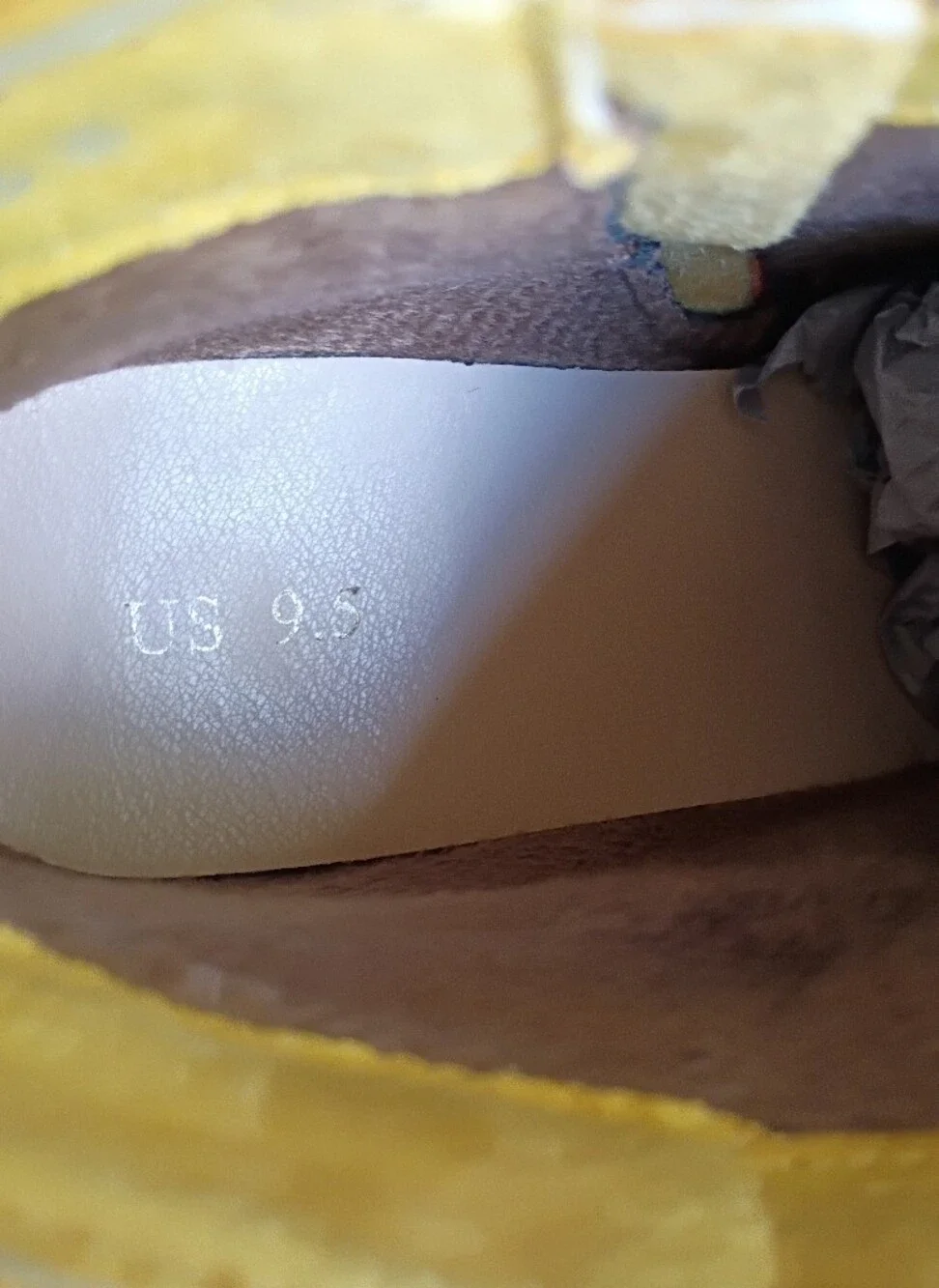 Allegra K yellow faux